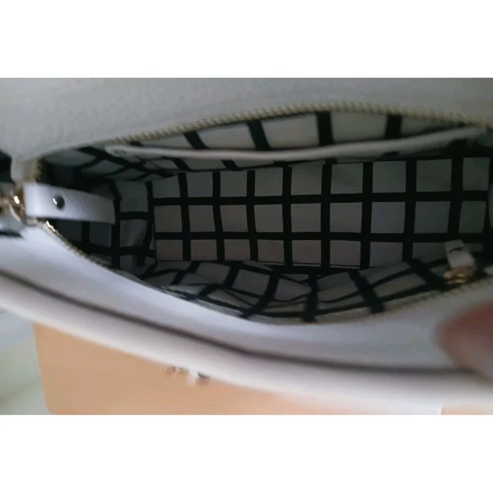 Kate Spade Holden Street Crossbody‎ Bag Pebbled Leather Ivory Satchel